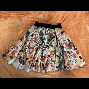 Eva Franco for anthropology birdsong skirt
